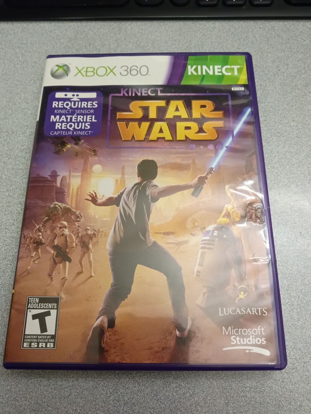 Kinect Star Wars Microsoft Xbox 360 Kinect Game - CIB Complete